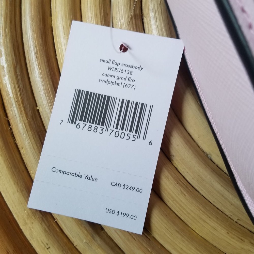 Small Flap Crossbody Kate Spade Grand Flora Pink - Picture 8 of 13